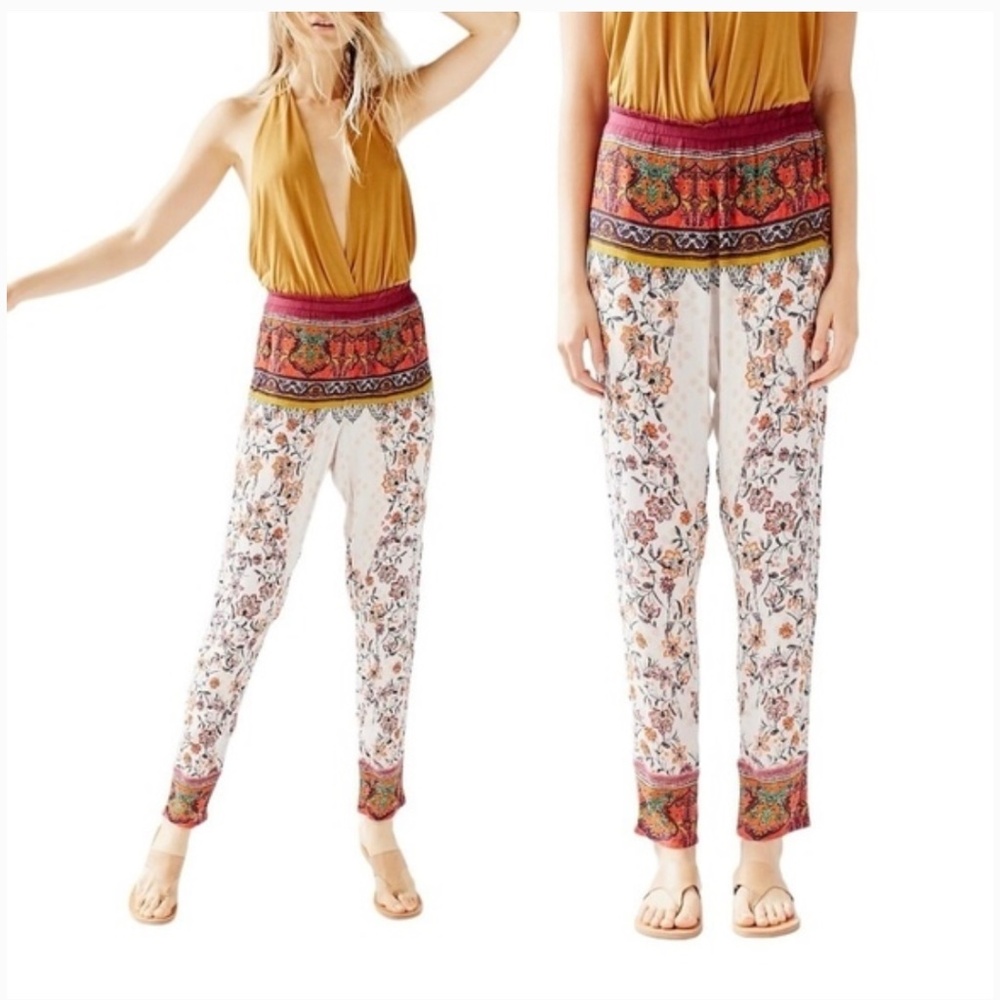 FREE PEOPLE Extreme Printed Harem Pants